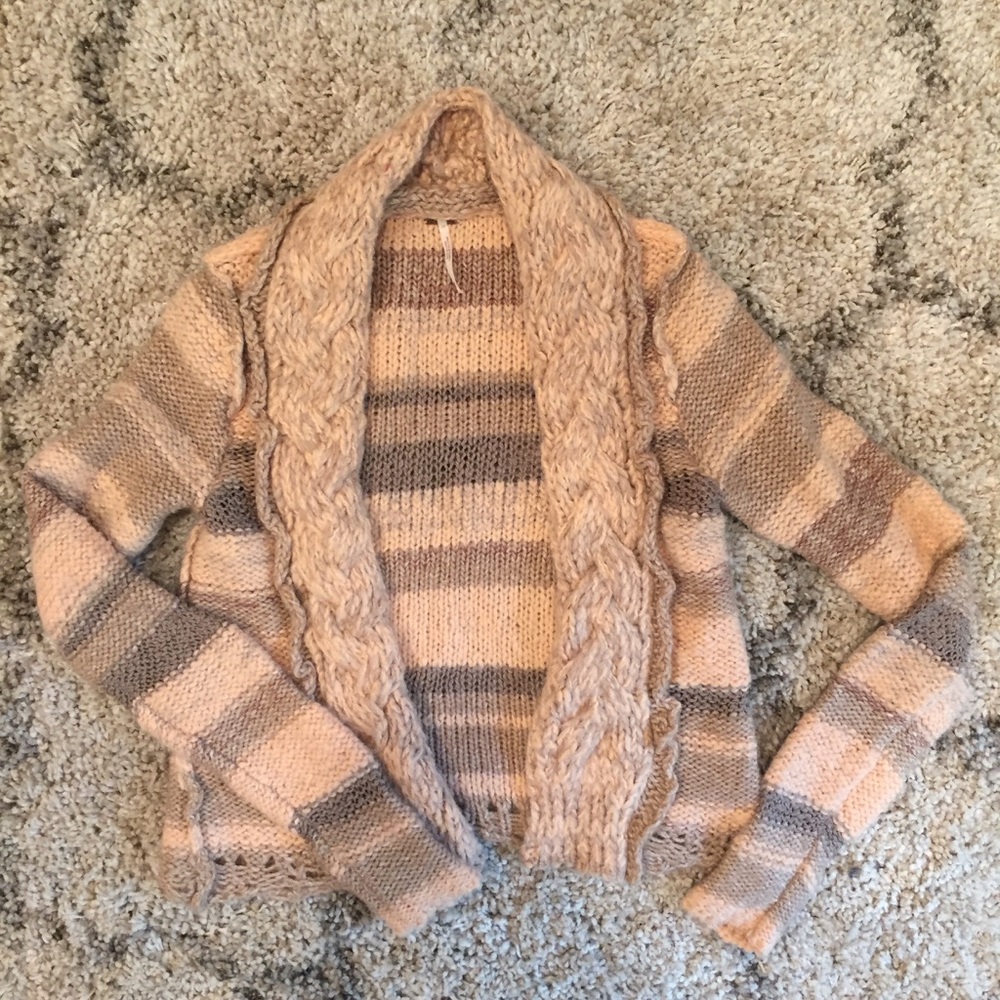 Crochet detailed Free People Sweater